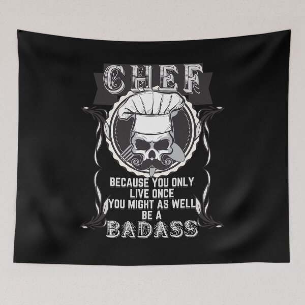 Item preview, Badass Chef T-Shirt - Culinary Beast designed and sold by PrintPress.
