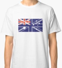 Australian UK Flag Immigration Nationality Design Classic T-Shirt