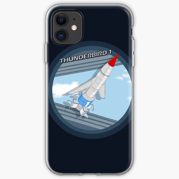 Thunderbird 1 badge iPhone Soft Case