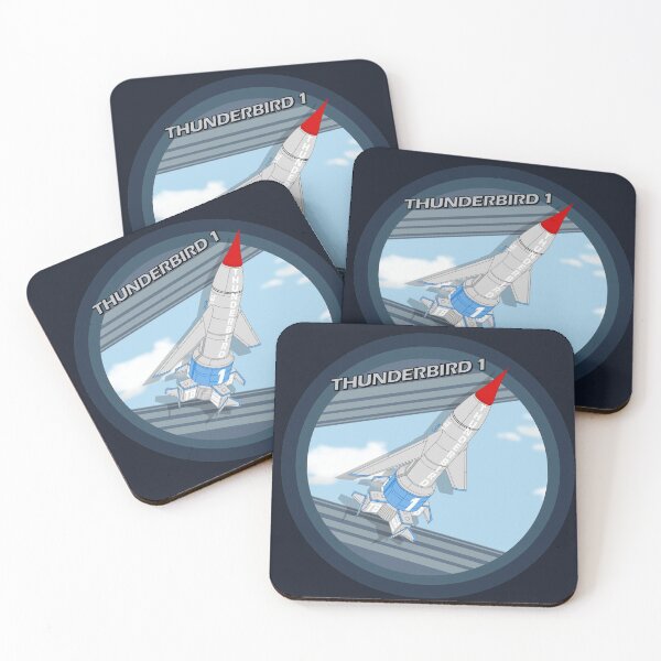 Item preview, Thunderbird 1 badge designed and sold by Corza Moon.
