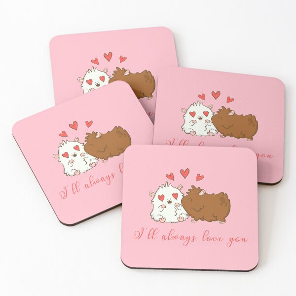 Item preview, Guinea pig love designed and sold by RatArt Designs.