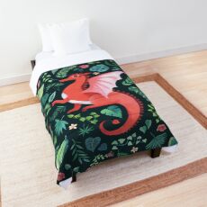 Tropical Dragon Comforter