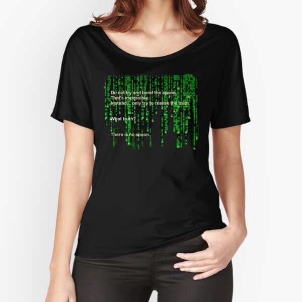 The Matrix: There is no spoon Relaxed Fit T-Shirt