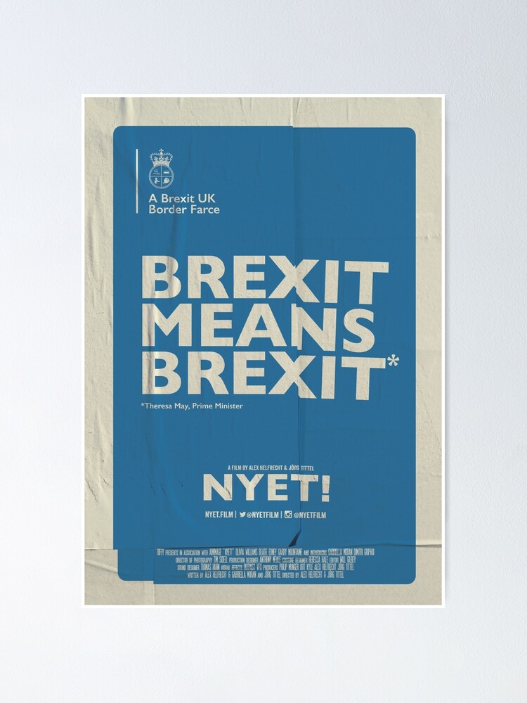 Alternate view of Brexit Poster Poster
