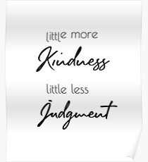 no judgement posters redbubble