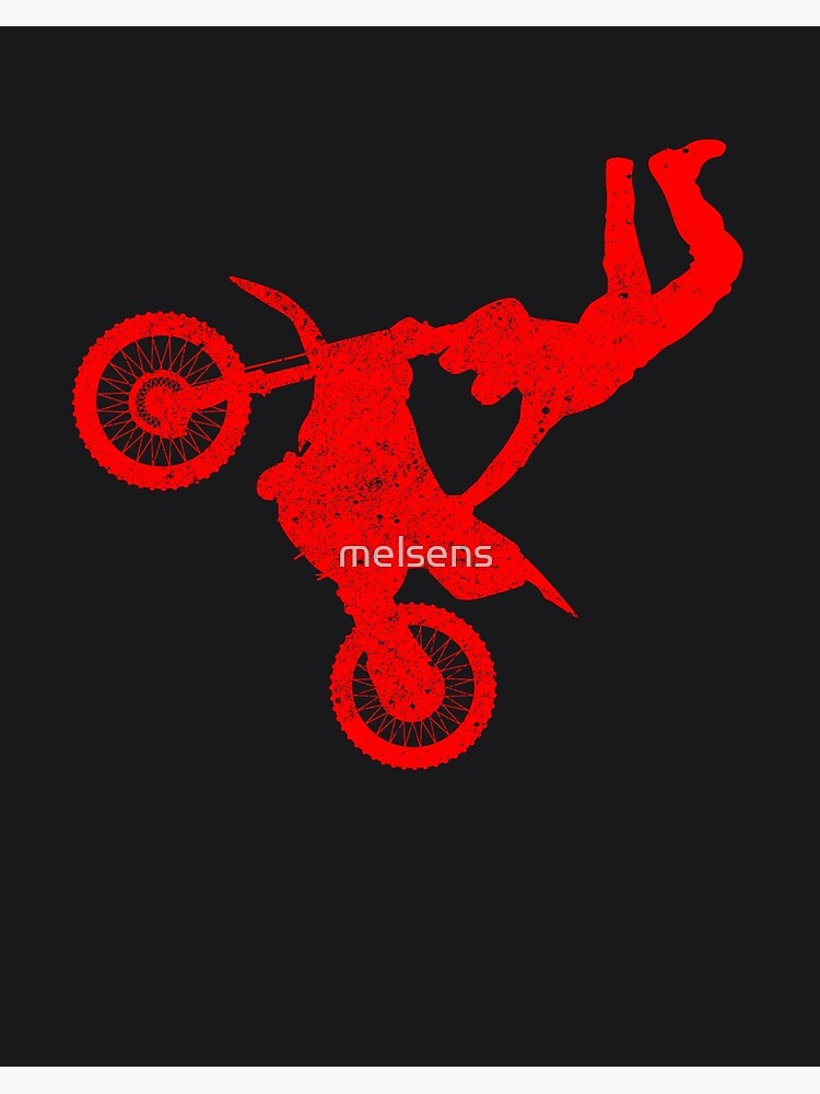 Canvas Print free style motocross 