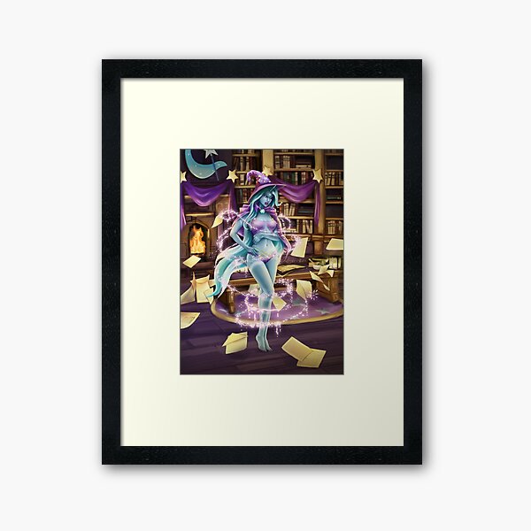 Library Trick Framed Art Print