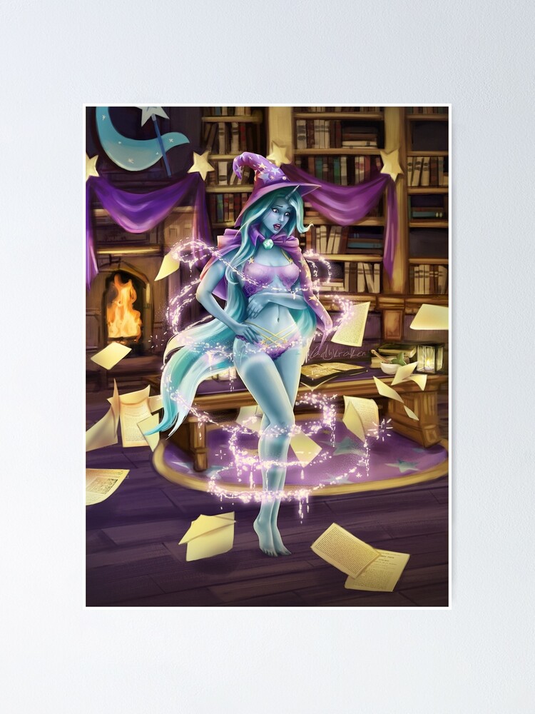 Alternate view of Library Trick Poster