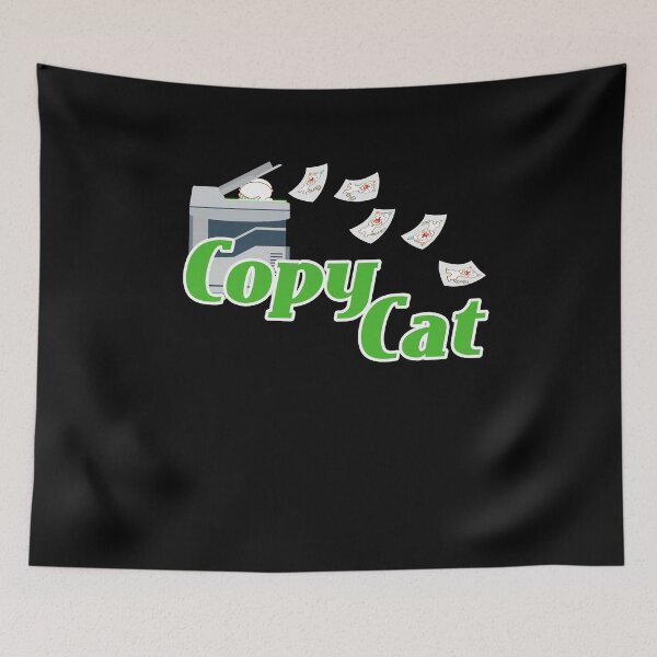 Item preview, Cute Copy Cat - Photocopier Pun Joke Kitten designed and sold by PrintPress.