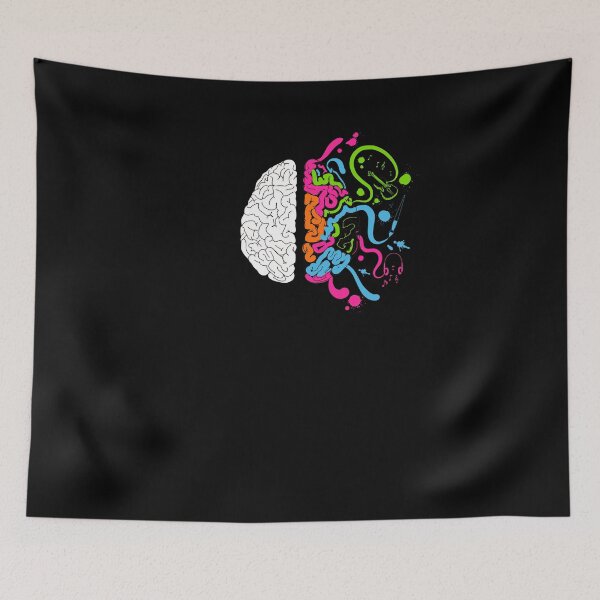 Item preview, Creative Brain - Fun Science Geek Art Painting designed and sold by PrintPress.