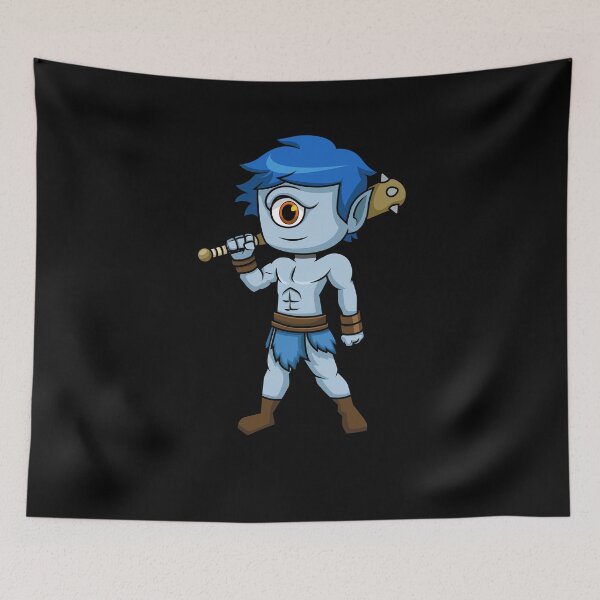 Item preview, Cyclops Warrior - Greek Mythology Monster Hercules designed and sold by PrintPress.