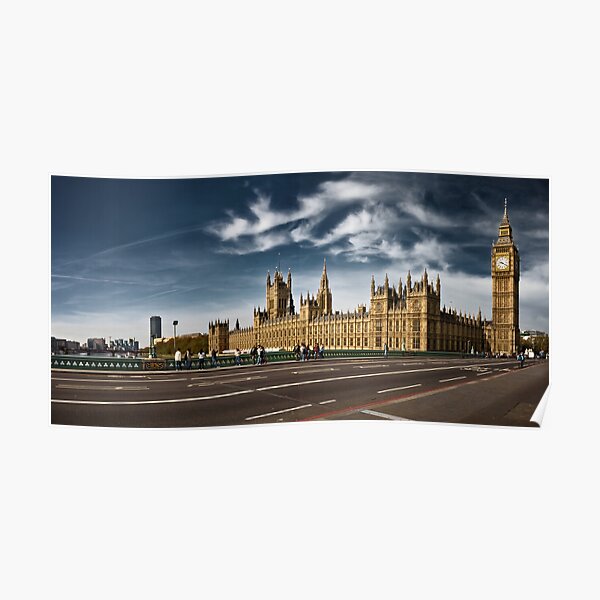 Houses Of Parliament Poster