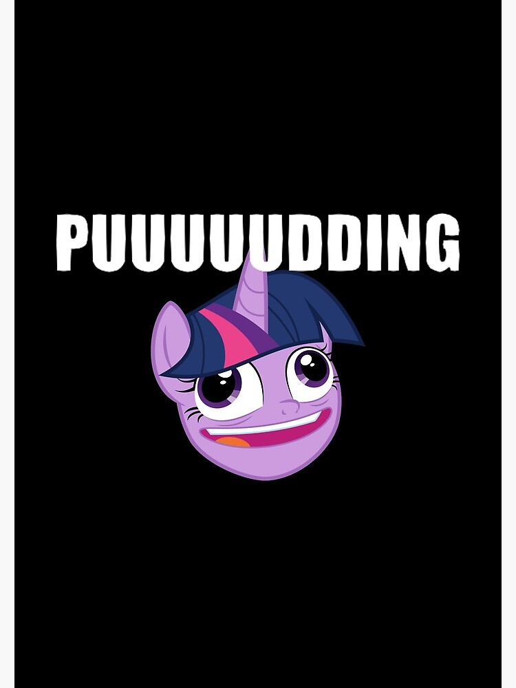 "Twilight Sparkle Pudding Face" Spiral Notebook by Pobeep Redbubble