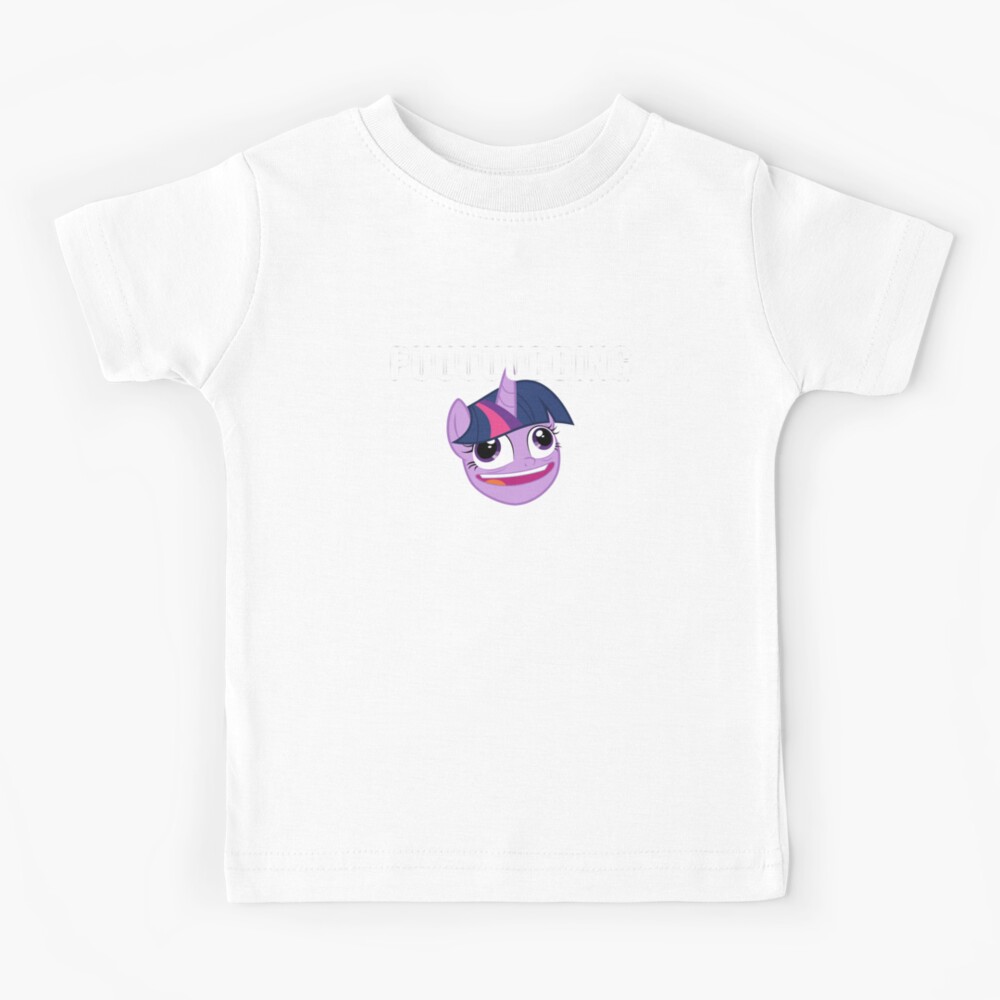 "Twilight Sparkle Pudding Face" Kids TShirt for Sale by Pobeep Redbubble