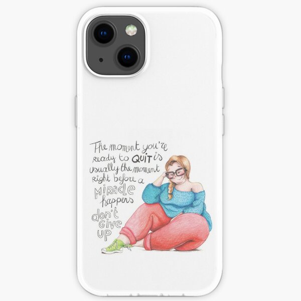 Don't give up before the miracle iPhone Soft Case