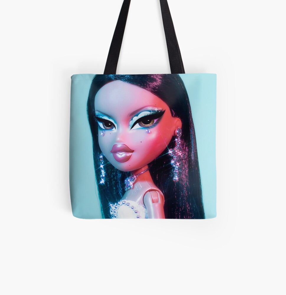 Cute Printing Bratz Rock Angelz Cloe And Yasmin Tote Shopping Bags Durable  Canvas Shopper Shoulder Handbag