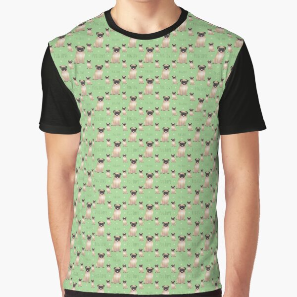 Pug Love Graphic T-Shirt