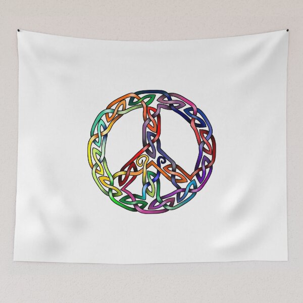 Item preview, Celtic Knot - Colorful Peace Sign designed and sold by KnotYourWorld.