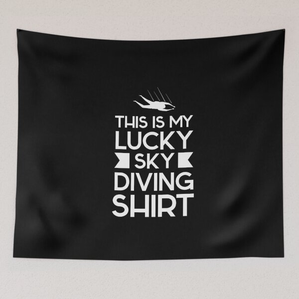 Item preview, This Is My Luky Skydiving Shirt  designed and sold by MooonTees.