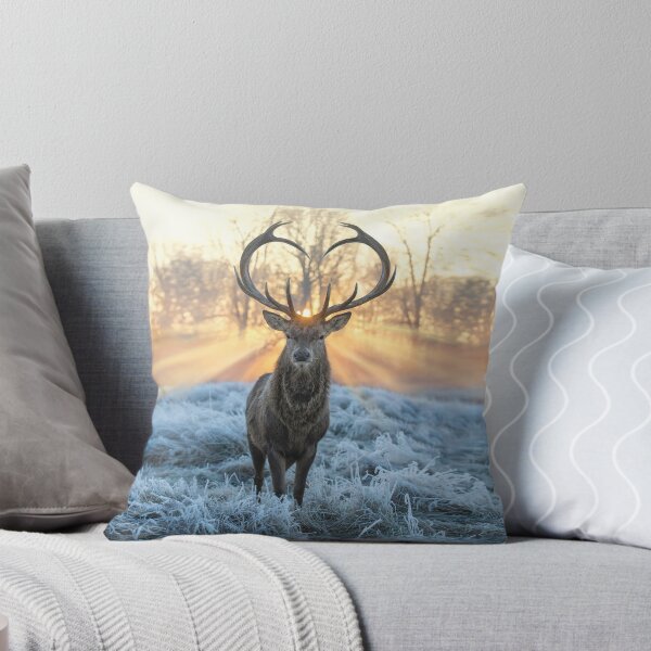 Item preview, Valentines Stag, Love you deer with Heart antlers designed and sold by Junkyardmax.