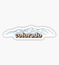 colorado mountain Sticker