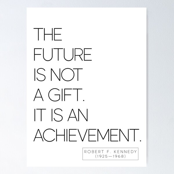 Item preview,  Robert F. Kennedy Quote On Achievement  designed and sold by knightsydesign.