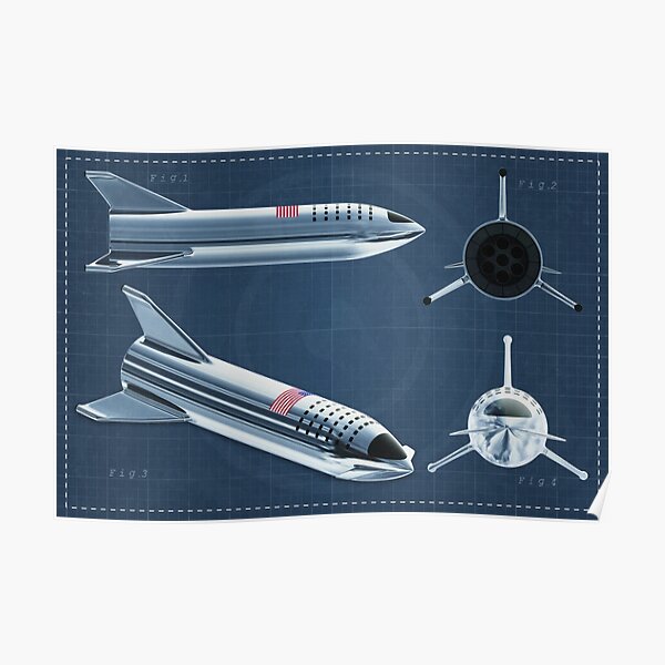Starship Blueprint 2 Poster