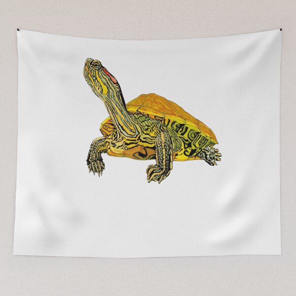 Item preview, Red-Eared Slider Turtle - Turtle Shirt - Turtle Painting - Turtle Gift - Gift For Turtle Lovers designed and sold by Galvanized.