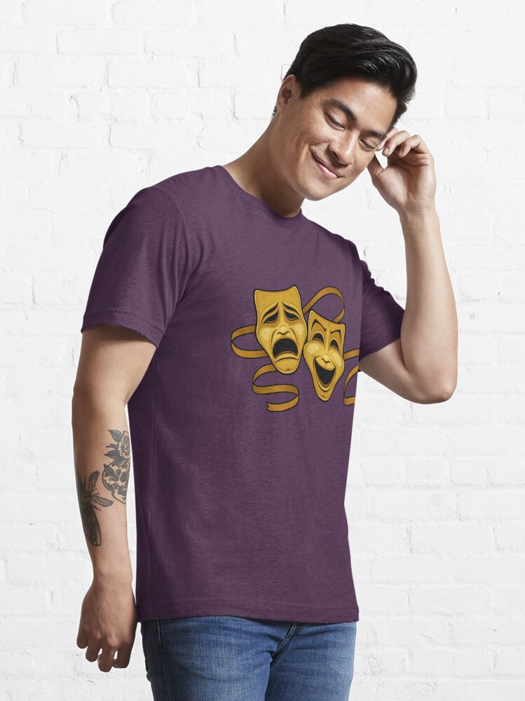 Comedy And Tragedy Masks' Men's T-Shirt
