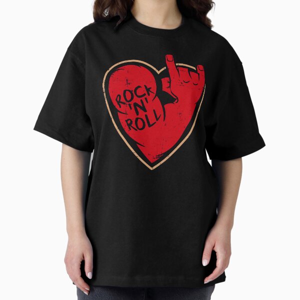 Vista previa del artículo con la obra «Amo el rock n roll heart 2», diseñado y vendido por Billianidesigns.