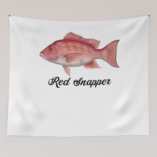 Item preview, Red Snapper - Red Snapper Painting - Red Snapper Shirt - Fisherman Gift - Fish Painting - Fish Shirt - Fish Gift - Snapper Gift designed and sold by Galvanized.