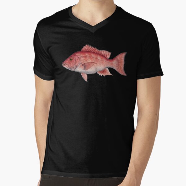 Red Snapper Fisher Fish Catcher Fisherman Fishing Premium T-Shirt