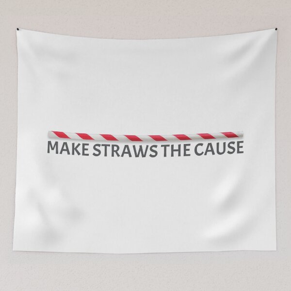 Item preview, Make Straws The Cause designed and sold by Val Goretsky.