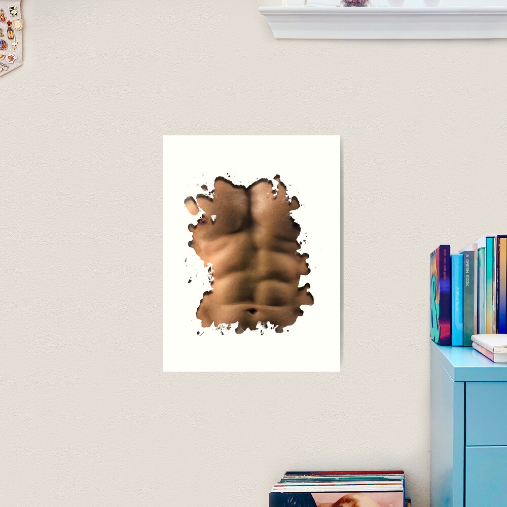 Fake Abs Wall Art for Sale