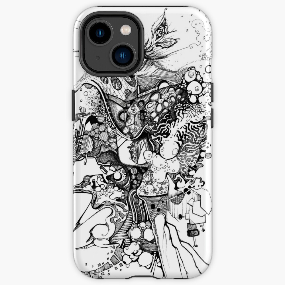 Discover This Test Isn&apos;t - Pen Illustration | iPhone Case