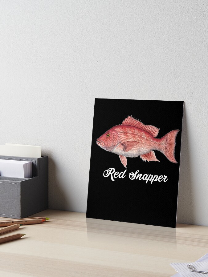 Red Snapper - Red Snapper Painting - Red Snapper Shirt - Fisherman Gift -  Fish Painting - Fish Shirt - Fish Gift - Snapper Gift Art Board Print for  Sale by Galvanized