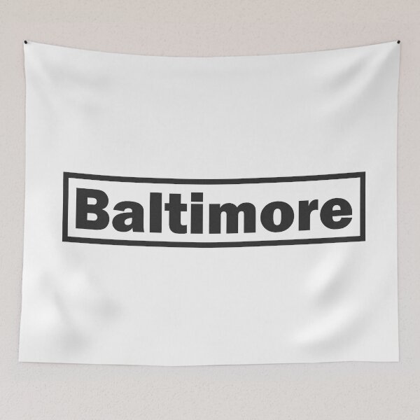 Item preview, Lettering Baltimore designed and sold by game2genesis.