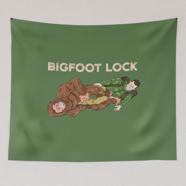 Item preview, Awesome BJJ Bigfoot Footlock Hiker Jiu-Jitsu  designed and sold by Schillz914.