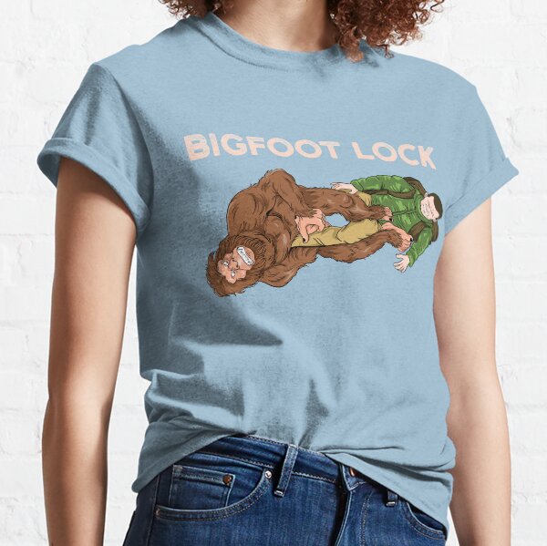 Awesome BJJ Bigfoot Footlock Hiker Jiu-Jitsu Classic T-Shirt
