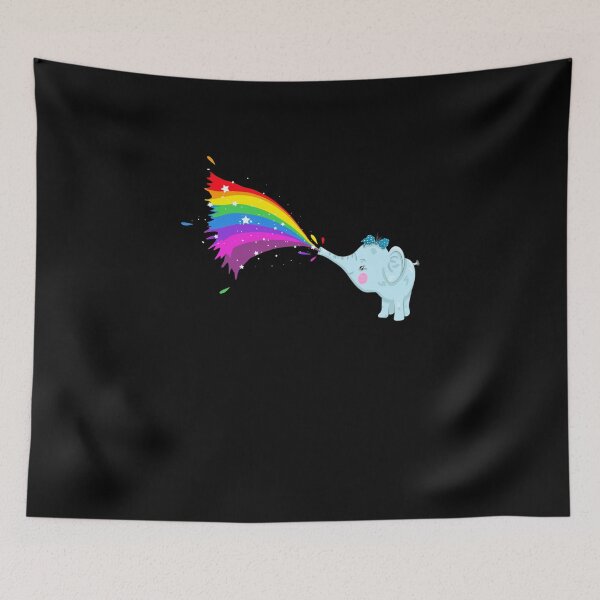 Item preview, Cute Rainbow Elephant - Fun Animal Unicorn designed and sold by PrintPress.