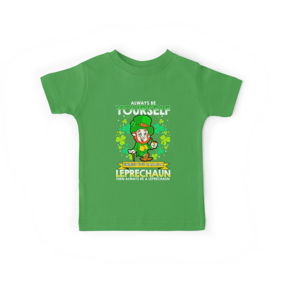 Patricks Day Funny Toddler//Kids Long Sleeve T-Shirt 3T Green Flossing Leprechaun St