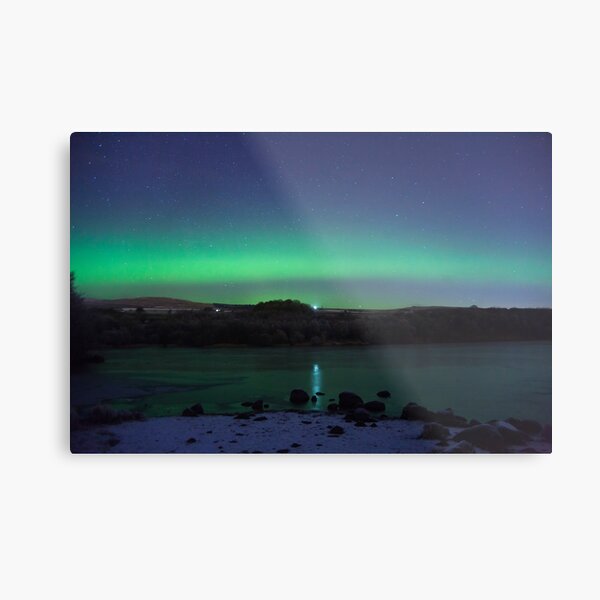Banton Loch Aurora Metal Print