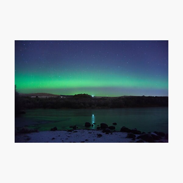 Banton Loch Aurora Photographic Print