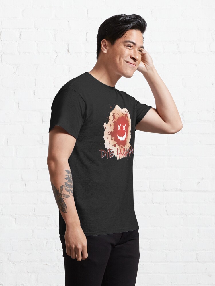 Alternate view of Die Laughing Title Classic T-Shirt