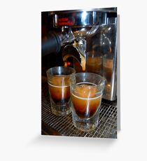 Double Shot Greeting Card