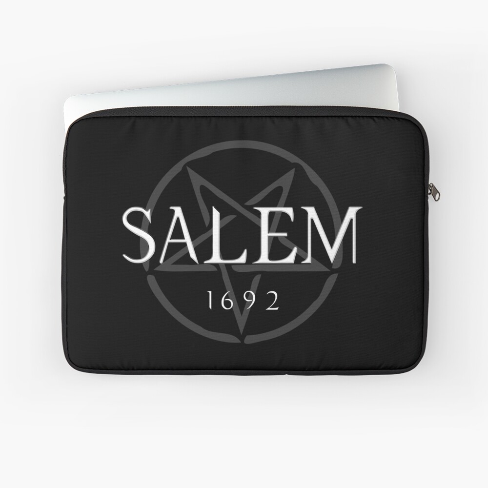 Salem - Laptop + IPad Sleeve  Black Velvet Quilted Laptop Case