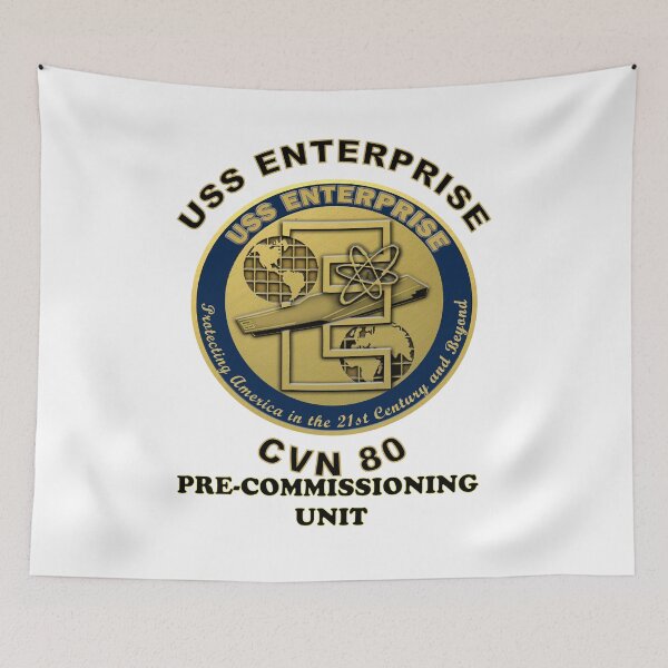 Item preview, PCU Enterprise (CVN-80) Crest designed and sold by Nikki SpaceStuffPlus.