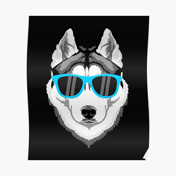 Siberian Husky Shirt | Siberian Husky Tshirt | Siberian Husky Gift | Siberian Husky Dog | Husky Shirt | Husky Tshirt | Dog Shirt | Dog Tshirt Poster