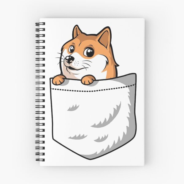Item preview, Doge in Pocket  designed and sold by Bookquotes123.
