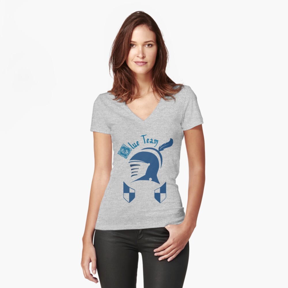 Item preview, Fitted V-Neck T-Shirt designed and sold by InfoBloom.